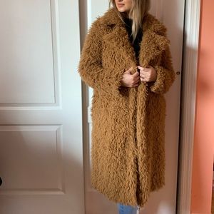Brown Teddy Coat
